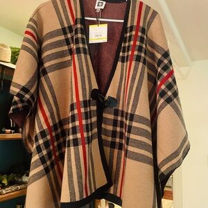Anne Klein Camel Sweater Cardigan (new with tags), size Medium